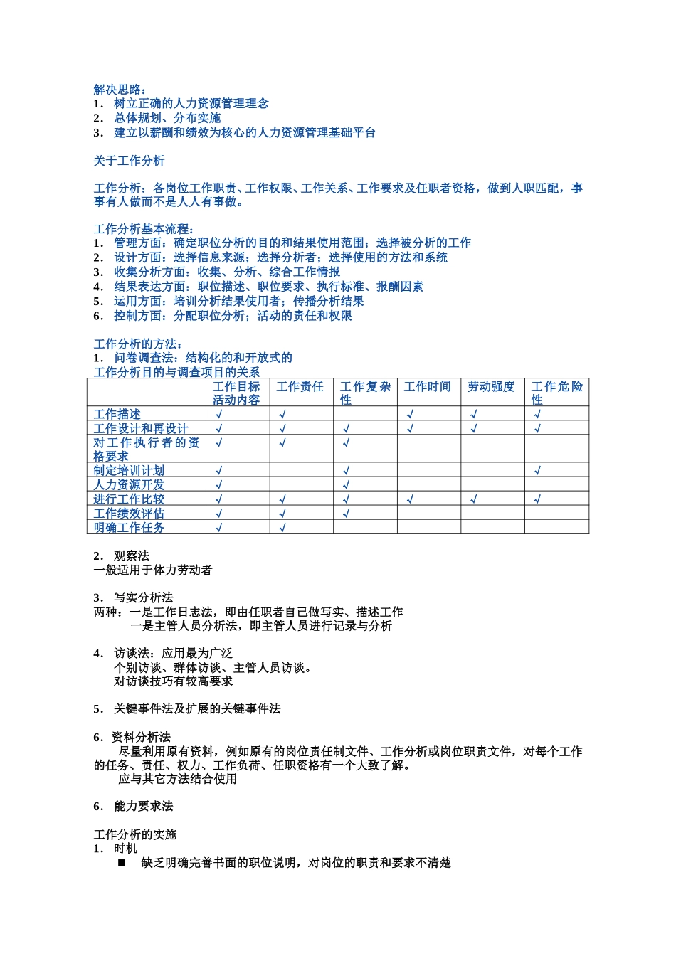 关于工作分析及该工作开展思路0414LY.doc_第1页