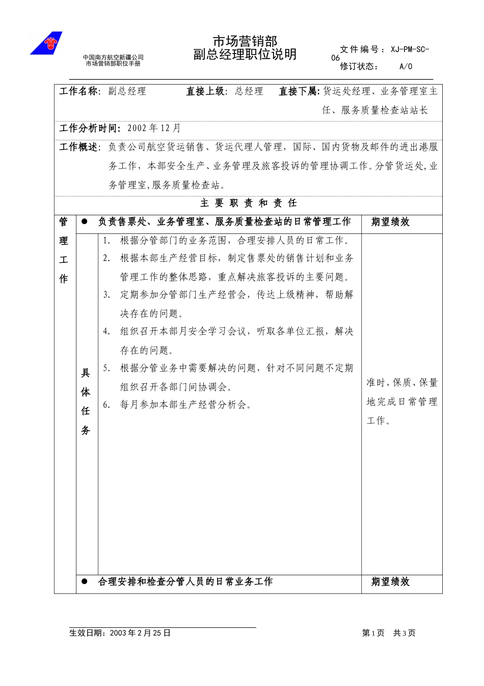 06营销部副总经理职位说明.doc_第1页