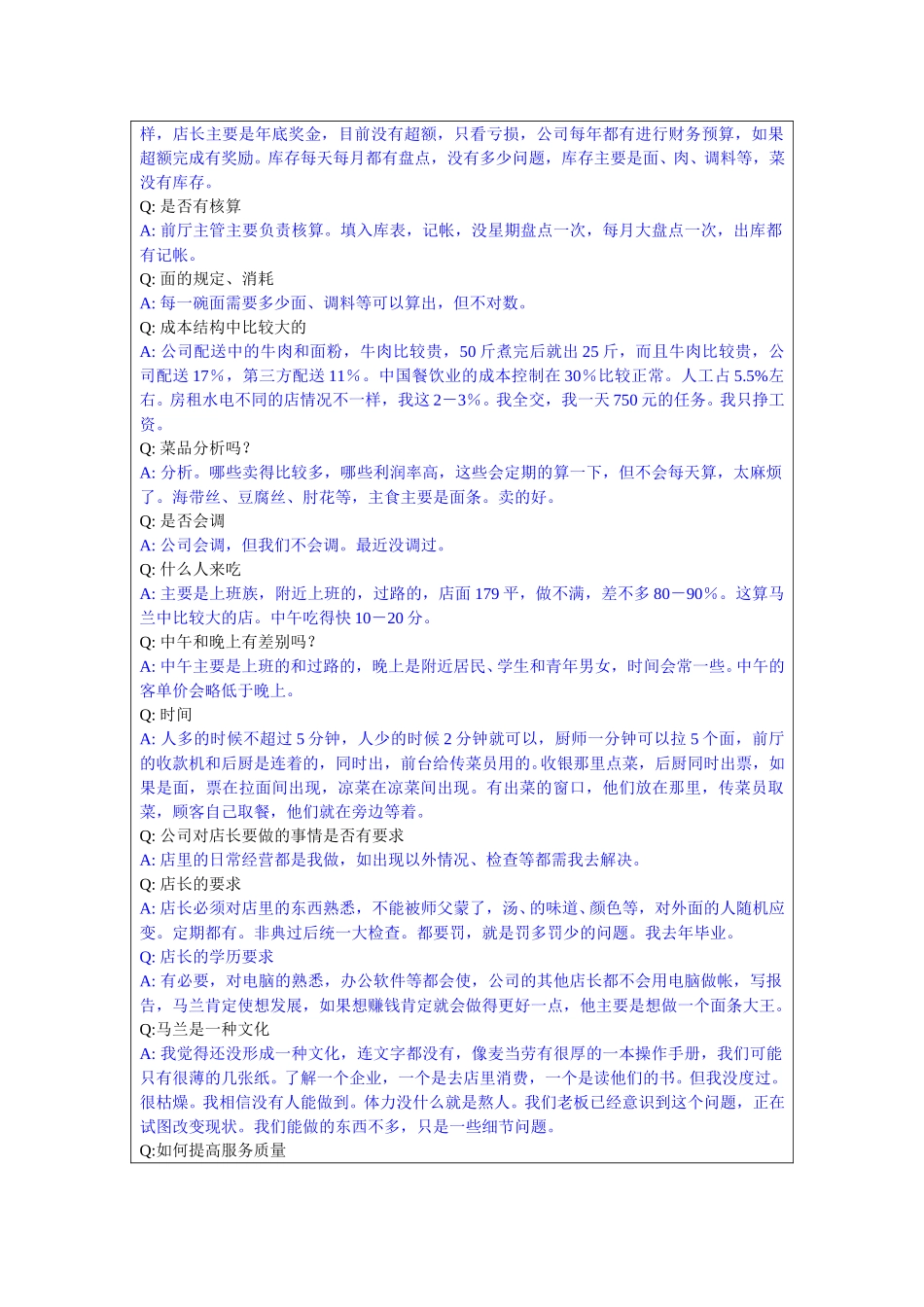 1210-马兰华研里店长访谈记录－lzq.doc_第2页