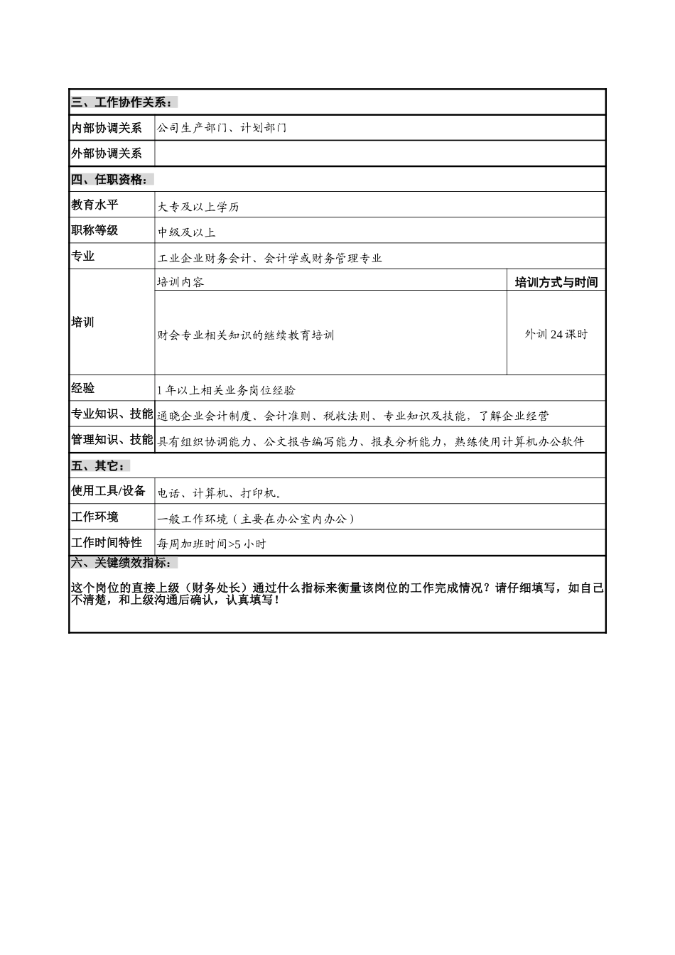 财会审计部－成本会计－1.0.doc_第2页