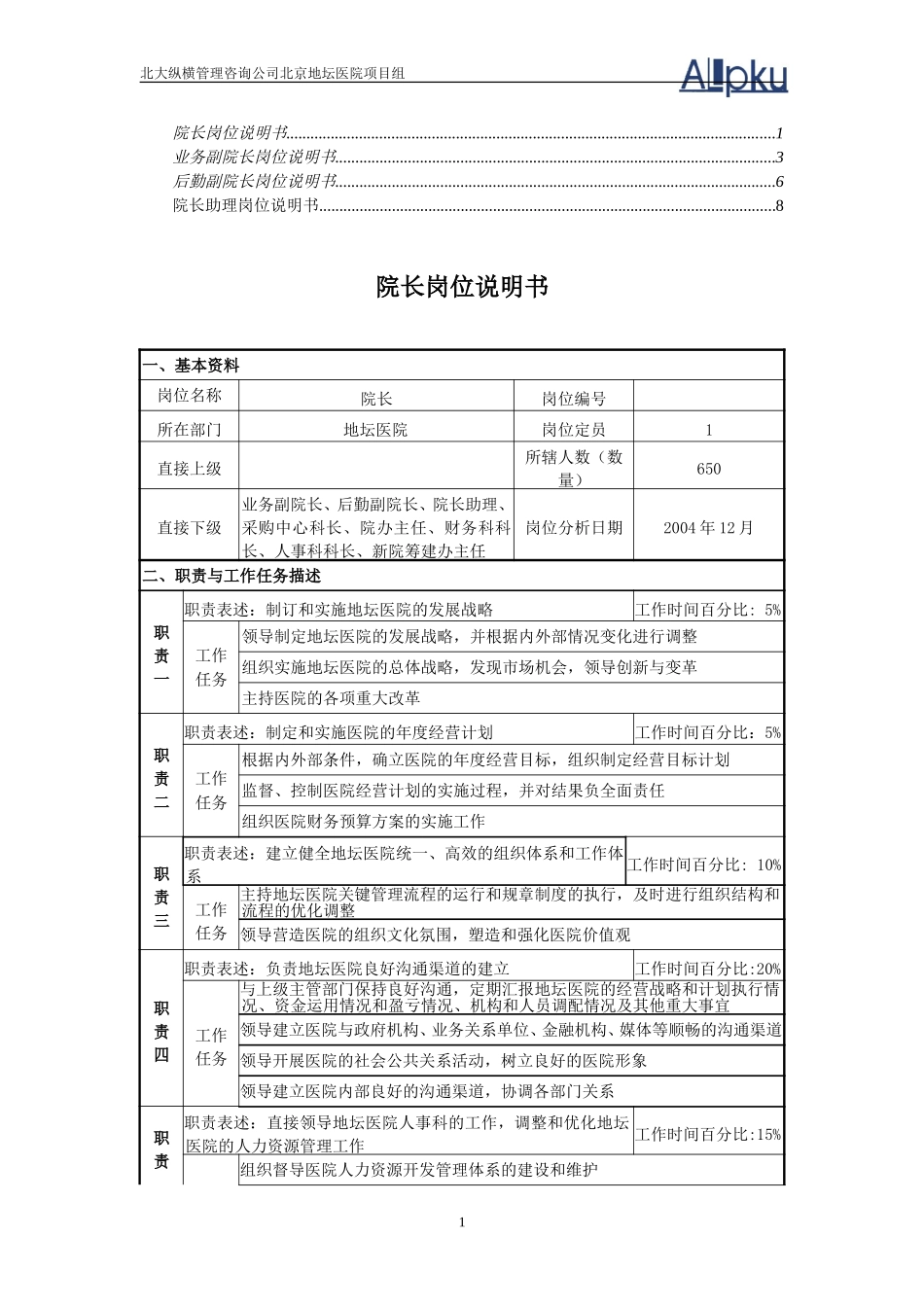 院领导岗位说明书－0111.doc_第1页