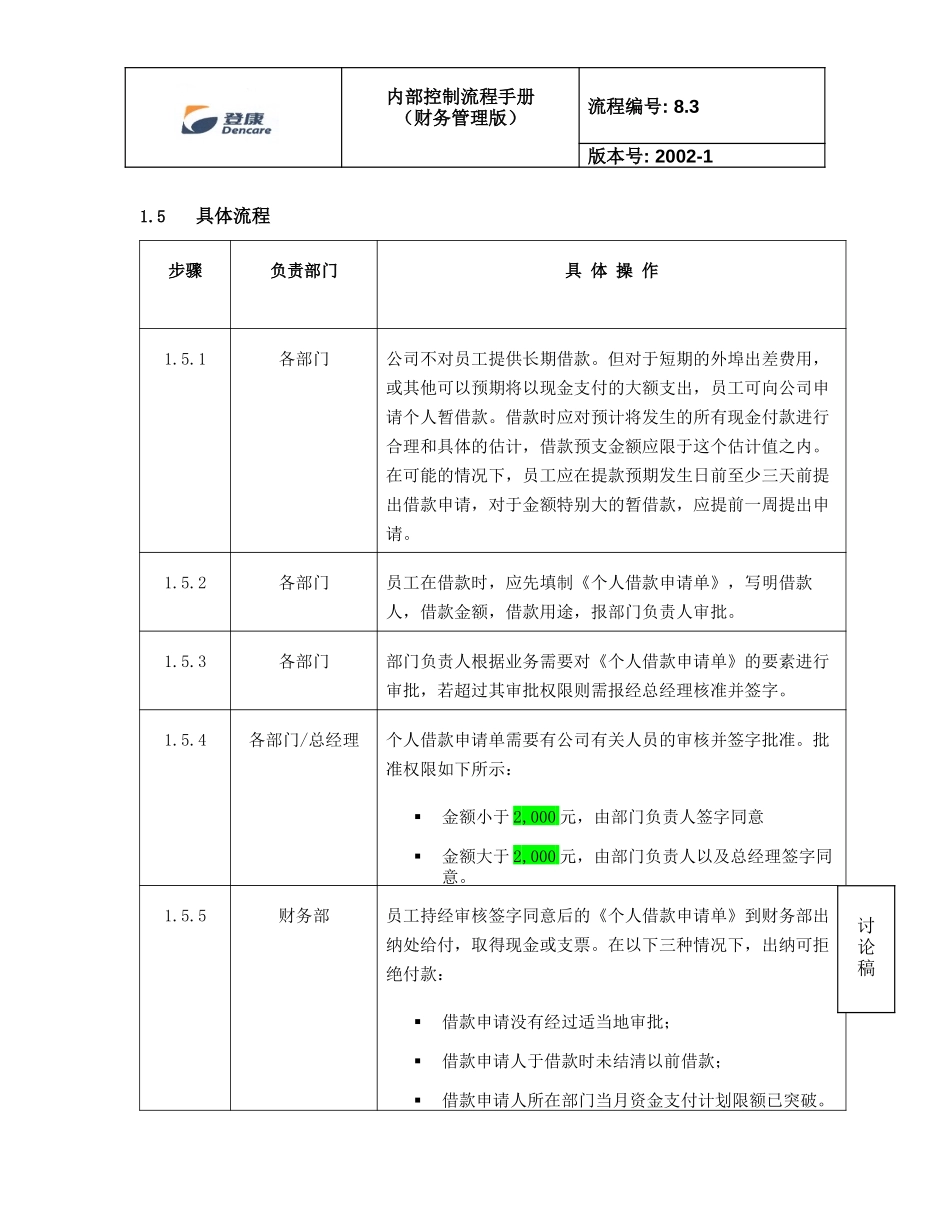 8.3_cash advance_v2_090302.doc_第2页