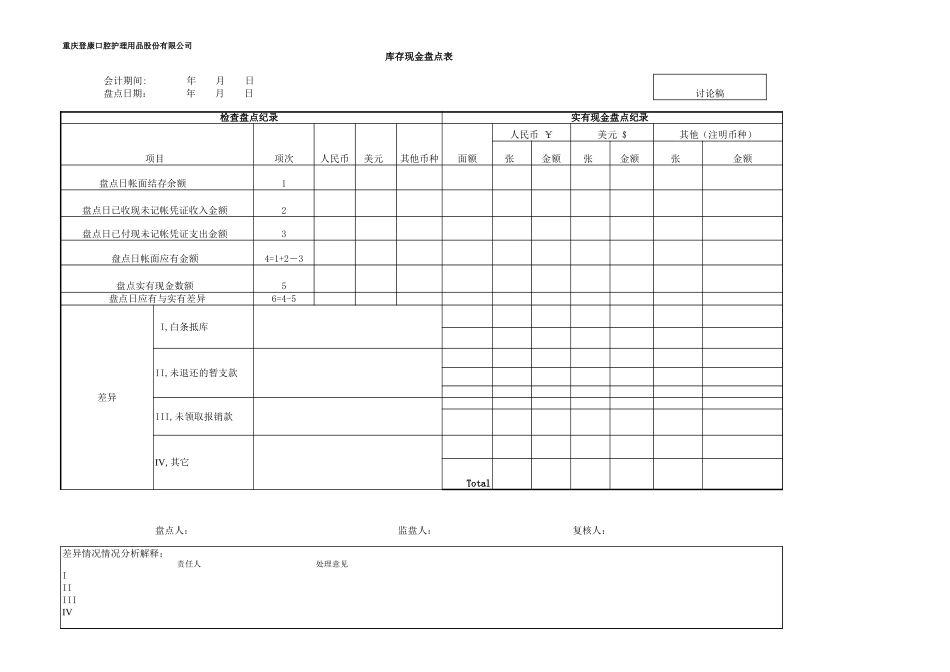 Cash stocktake sheet.xls_第1页