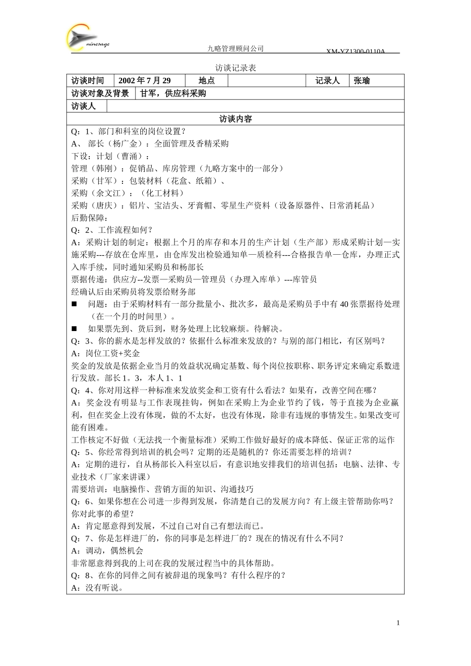 甘军-供应科采购.doc_第1页