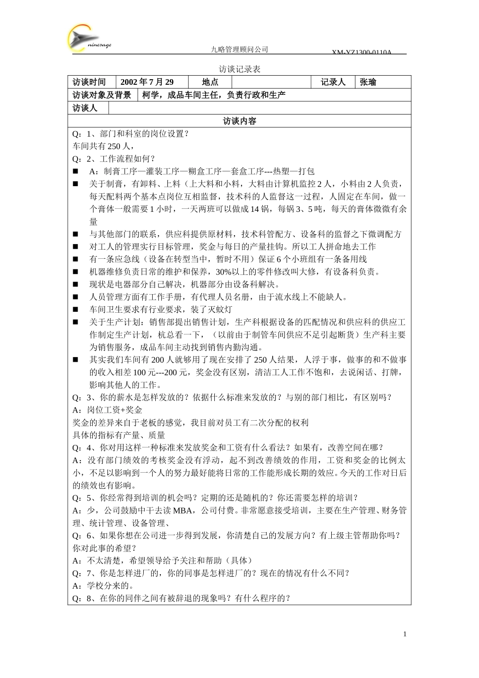 柯学--成品车间主任.doc_第1页