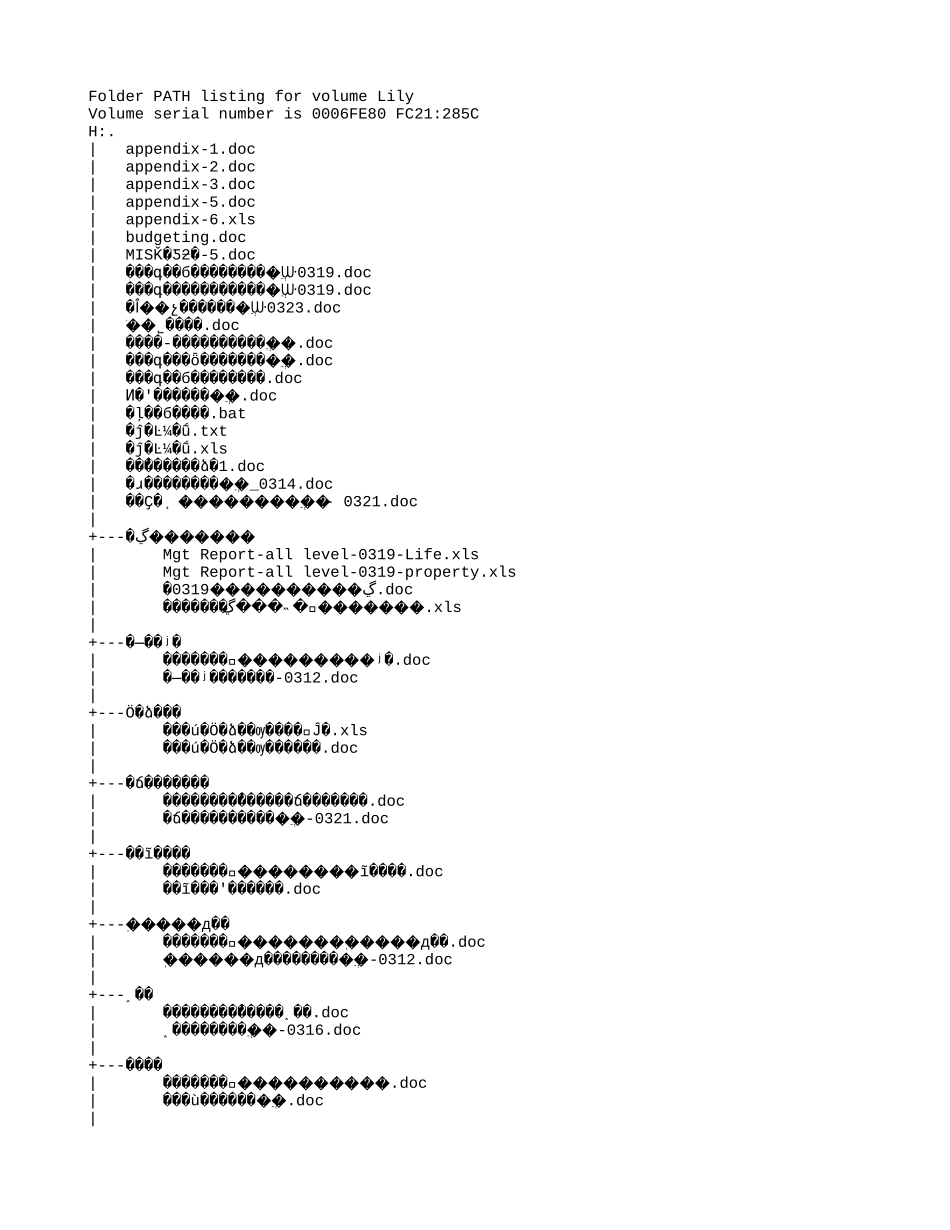 太保－普华咨询 文档目录结构.txt_第1页