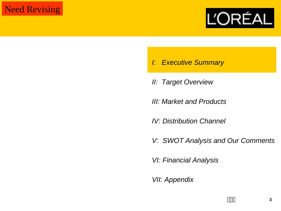L'OREAL - report checklist for future.ppt_第3页