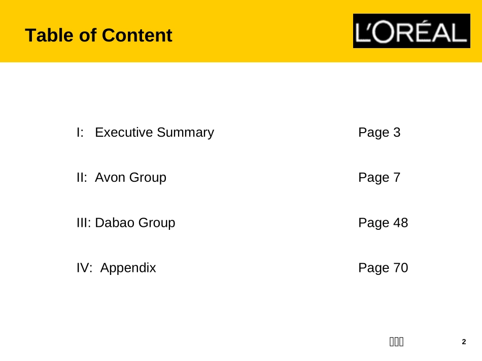 L'OREAL project III - final report.ppt_第2页