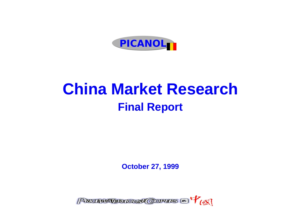 Picanol Final Report_1.ppt_第1页