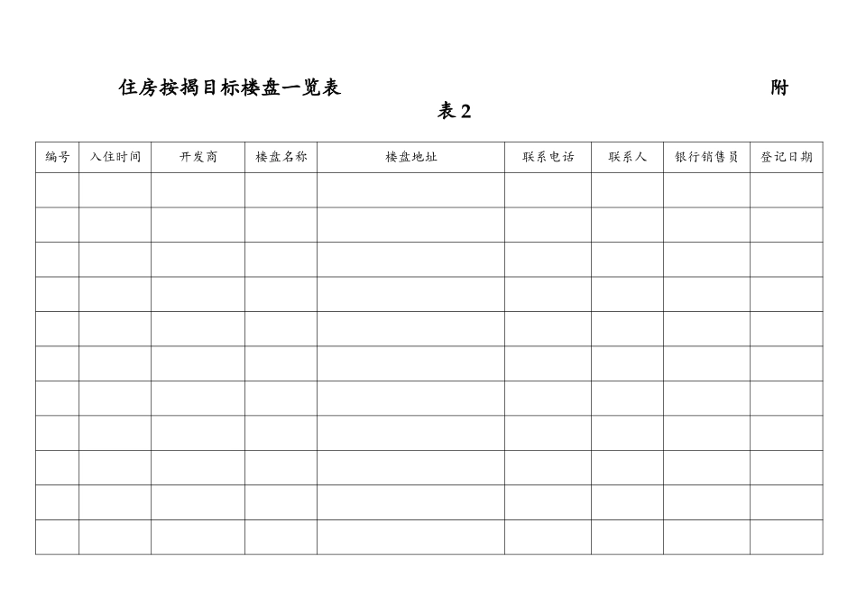 住房按揭项目调查表Mortgage forms final.doc_第3页