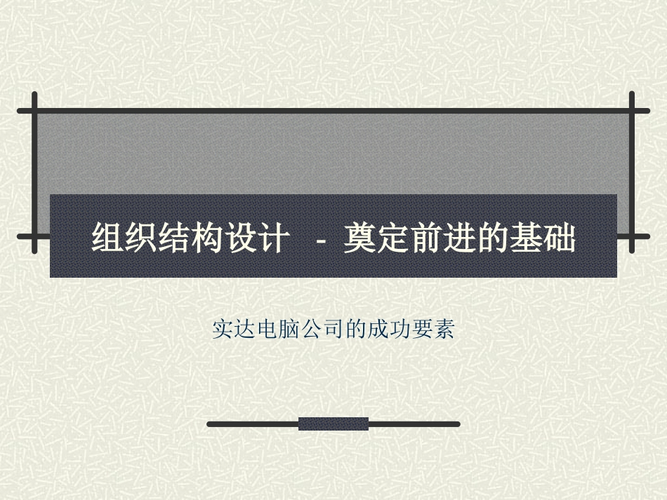 hewitt对实达的诊断报告（中文版）.ppt_第1页