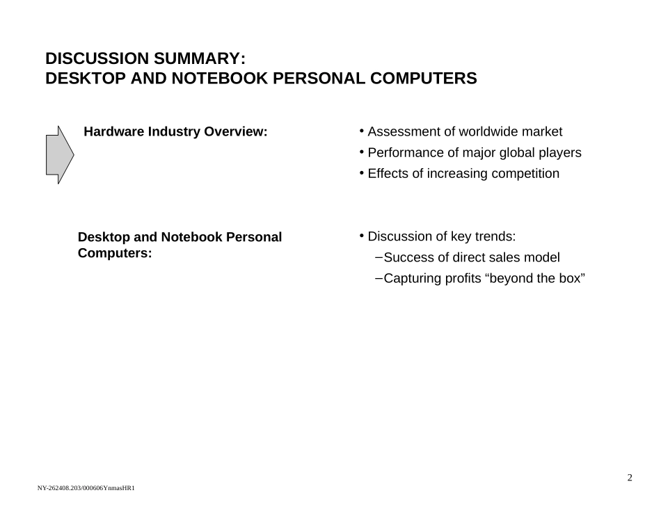 Hardware Global Summary - PC Notebook.ppt_第2页