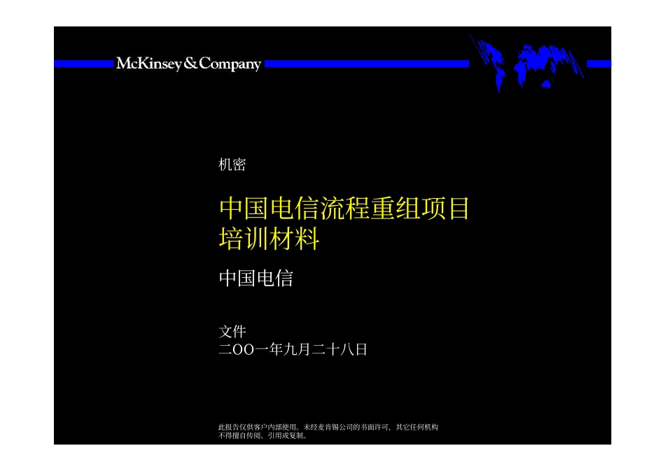 麦肯锡中国电信培训资料.pdf_第1页