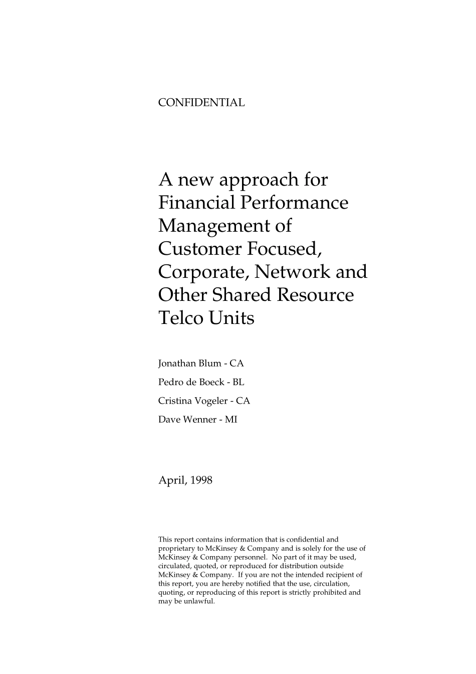 financial performance management at telco.doc_第1页