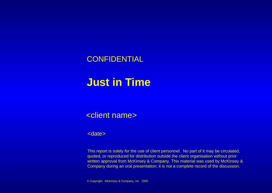 Top Management Training JIT.ppt_第1页
