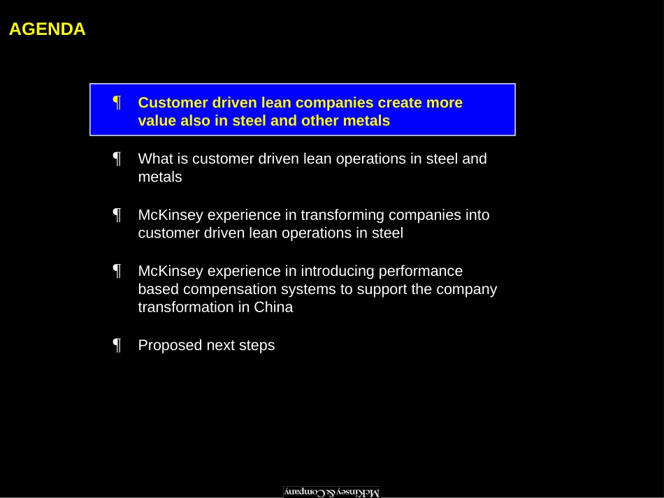 Creating Value Through Customer Driven Lean Operations in Steel and Metals Industries.ppt_第3页