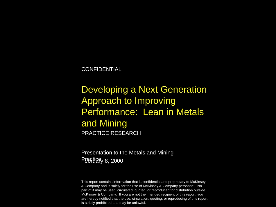 19642leaninmetalsmining.ppt_第1页