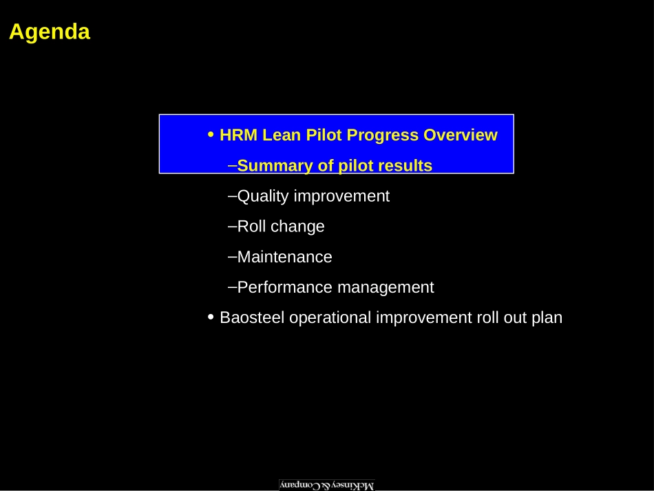Improve HRM’s product quality, OEE and stability with lean manufacturing.ppt_第3页