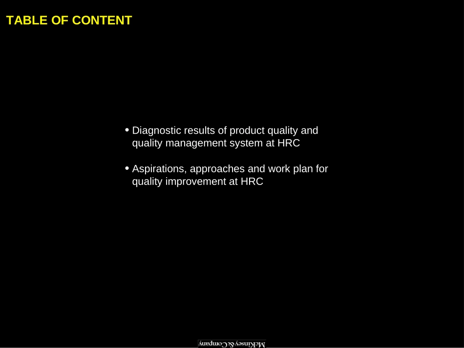 Improve Product Quality at HRC.ppt_第2页