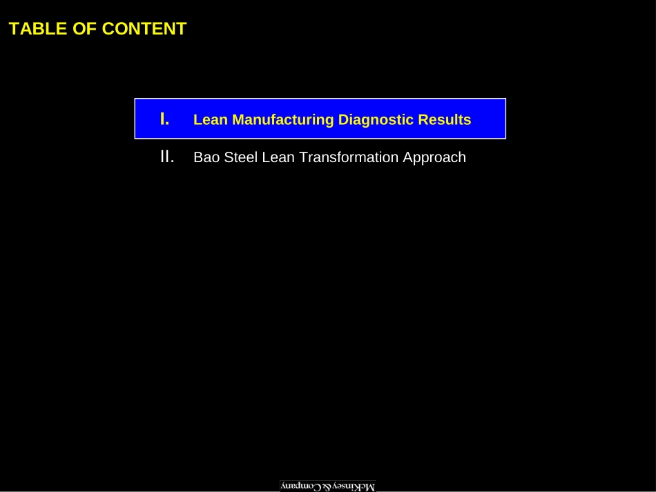 Enhance Capacity Stability … through Lean Transformation for Bao Steel .ppt_第2页