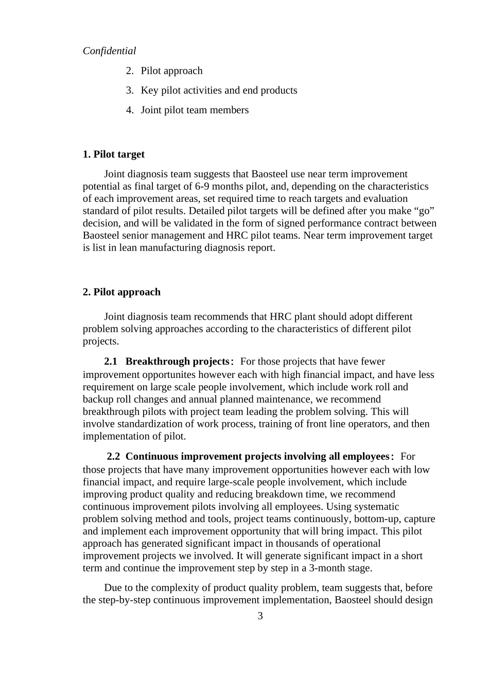 Improve Baosteel’s performance through implementing lean manufacturing.doc_第3页