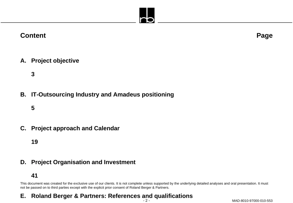 Organizational Design for Amadeus offering additional IT-Outsourcing Services.ppt_第2页