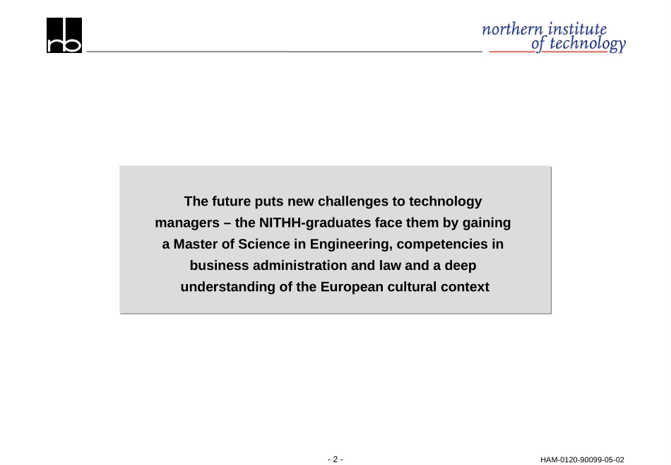 Spring School Curriculum for the Northern Institute of Technology (NITHH).ppt_第2页
