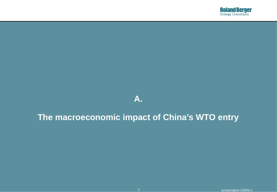 Strategic Impact of Chinas entry into the WTO On Chinese and Foreign Companies.ppt_第3页