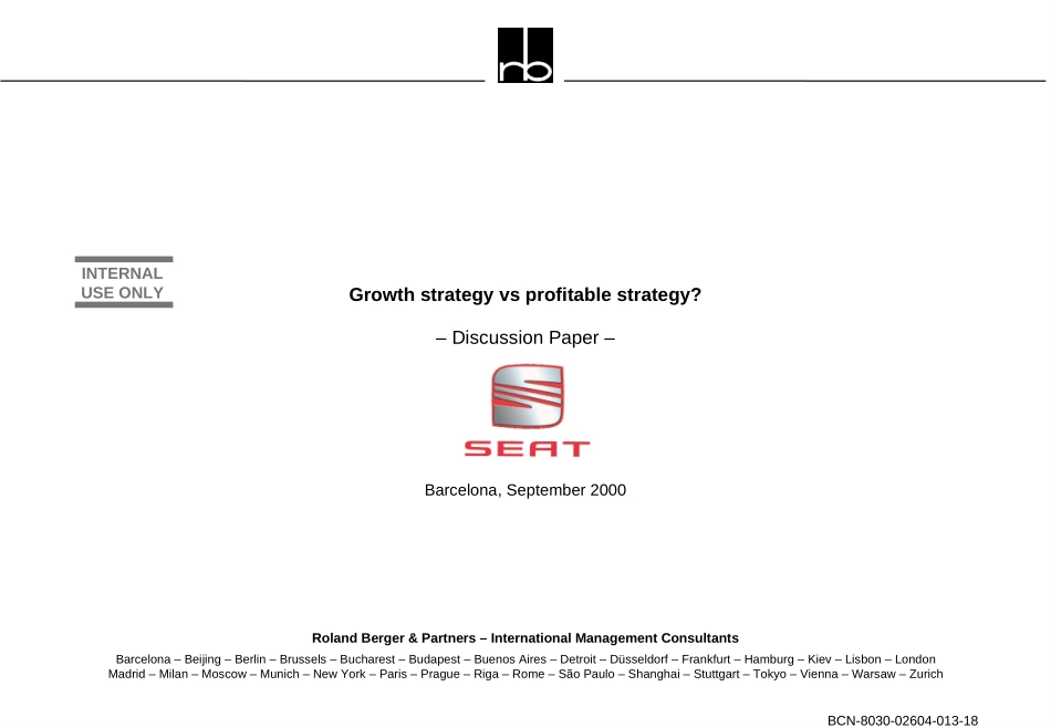 strategy proposal_seat.PPT_第1页
