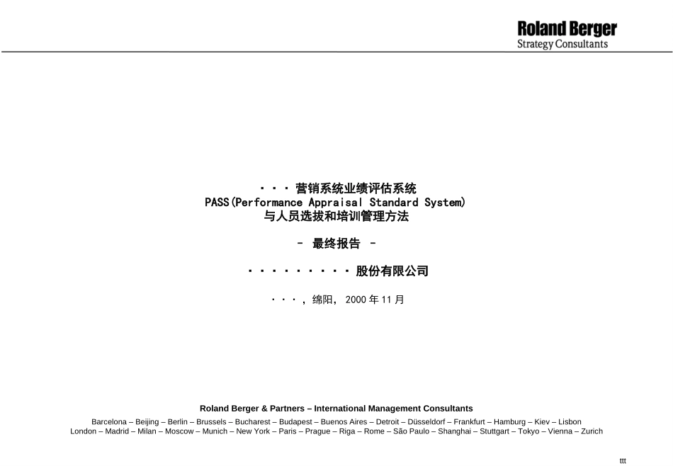 罗兰贝格-营销系统业绩评估系统.ppt_第1页