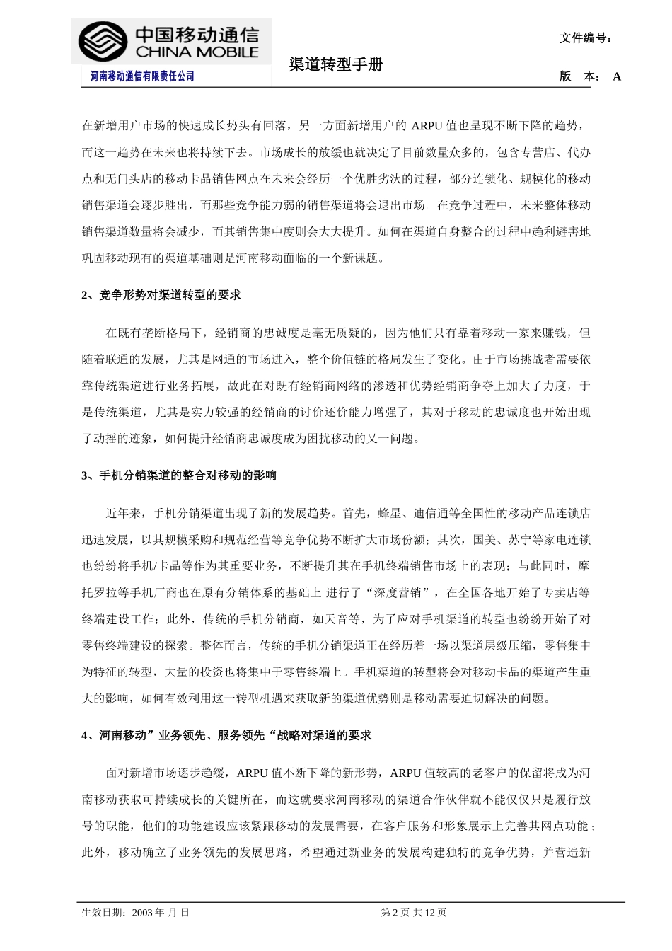 第一章 河南移动未来渠道发展方向和现阶段的工作重点.doc_第2页