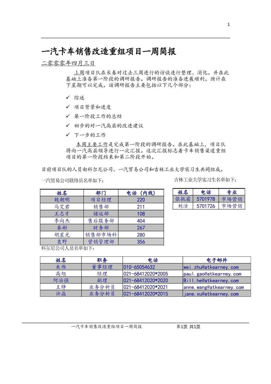 Weekly report 0403.doc_第1页