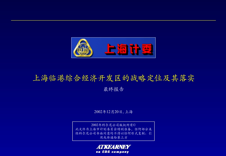 Lingang Final Report_Summary_121802_Cn.pdf_第1页