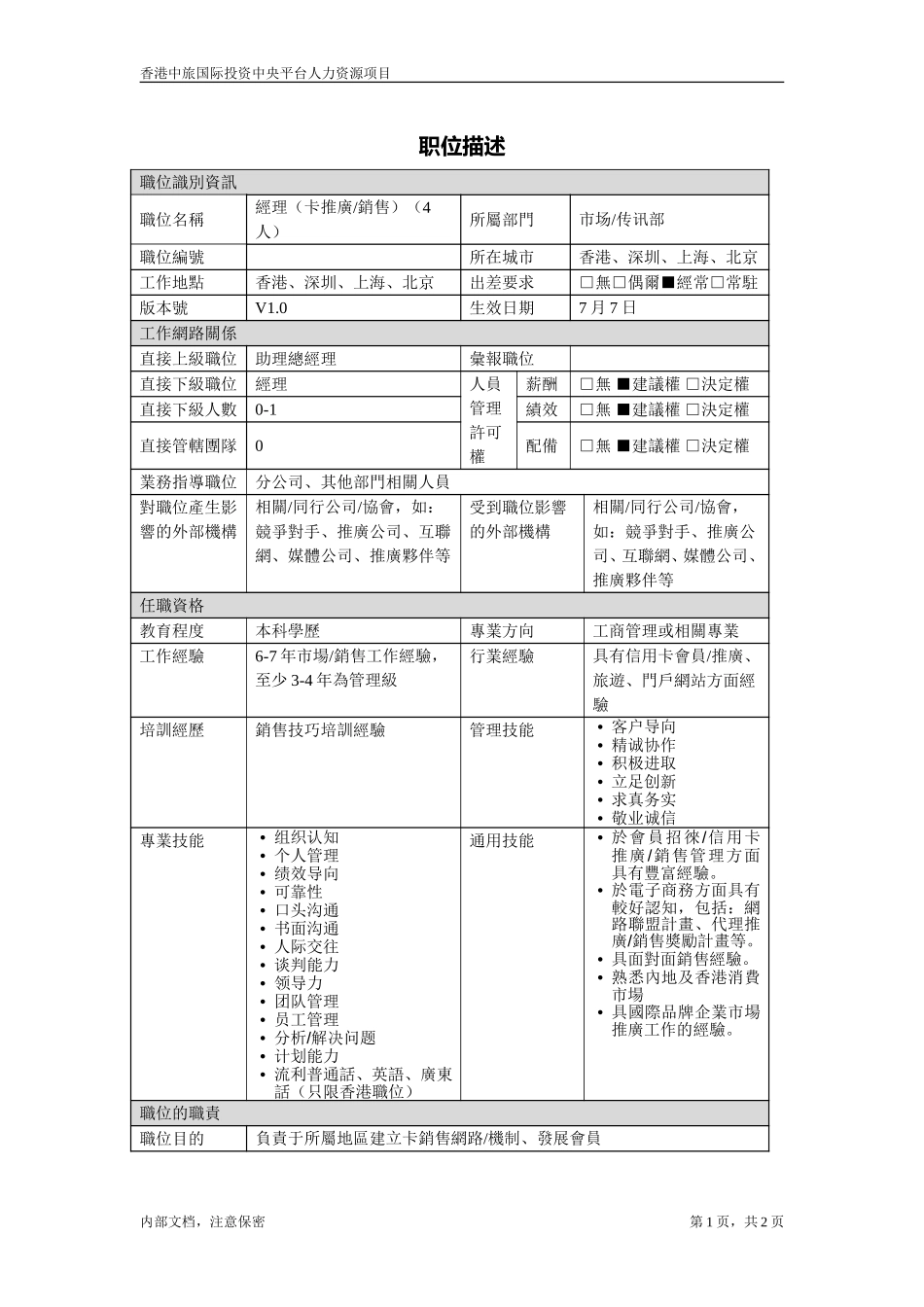 卡推广销售经理.doc_第1页