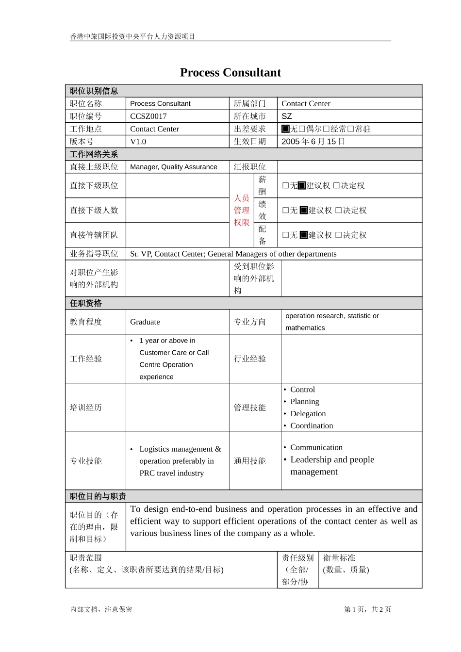 Process Consultant.doc_第1页