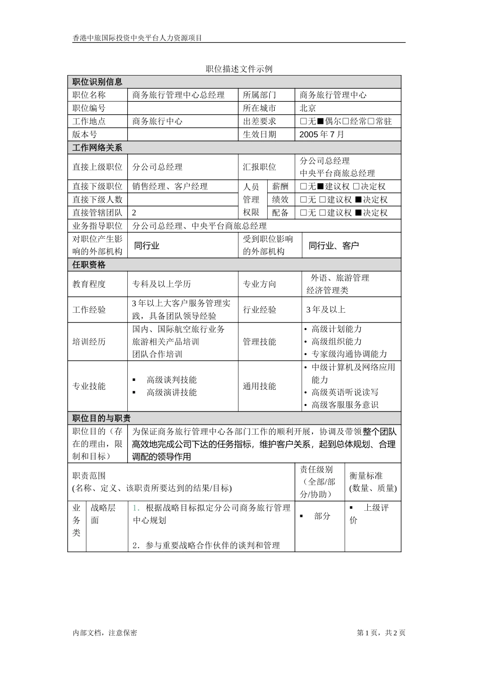 商旅-分公司商务管理中心经理.doc_第1页
