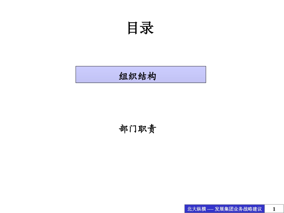 大庆石油发展集团组织结构设计方案.ppt_第1页