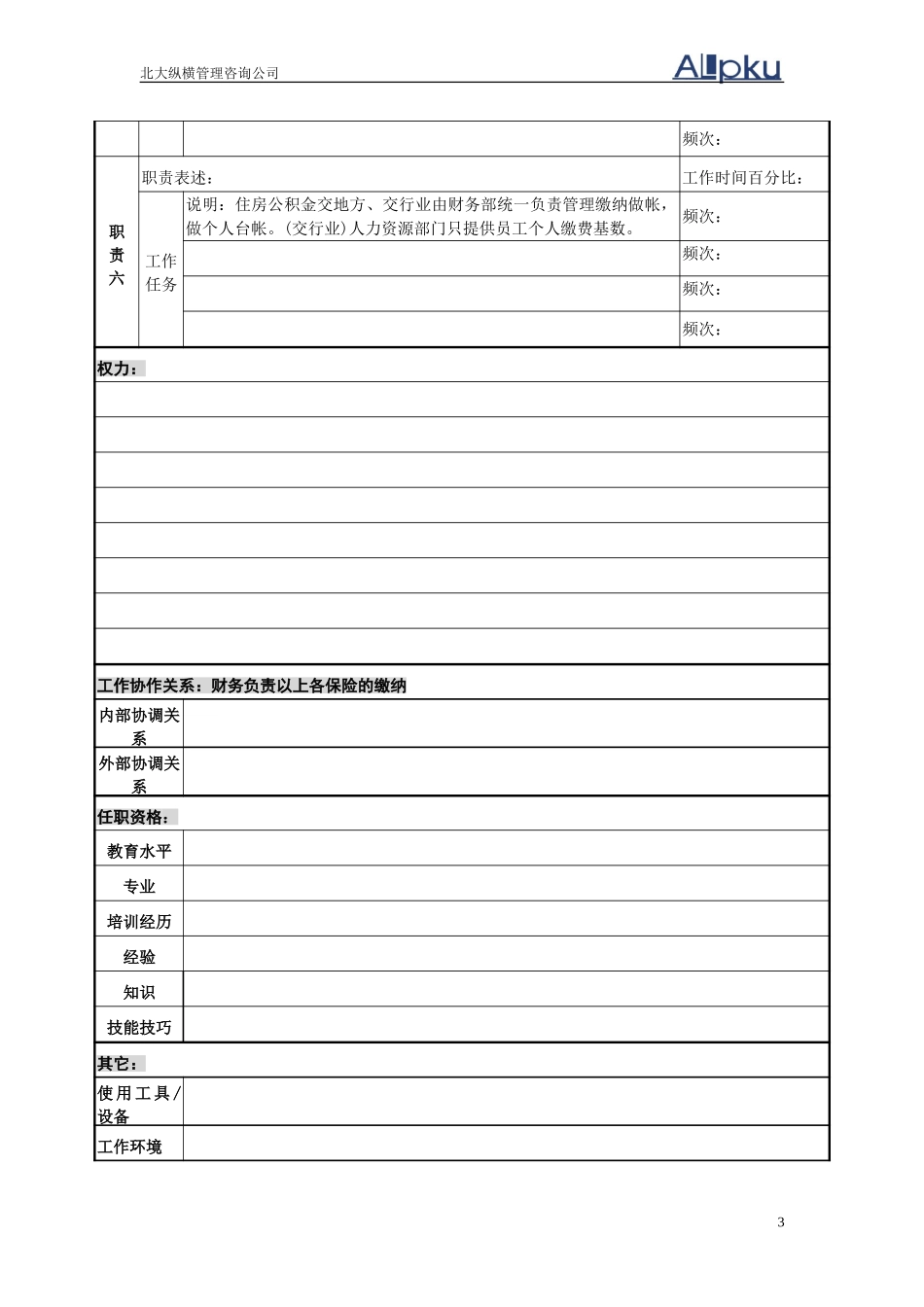 职务说明书（社保史）.doc_第3页