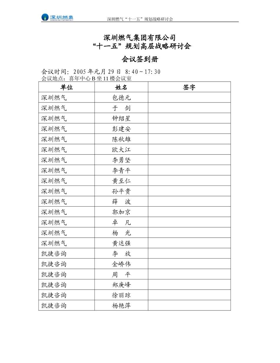 战略研讨会－会议签到.doc_第1页