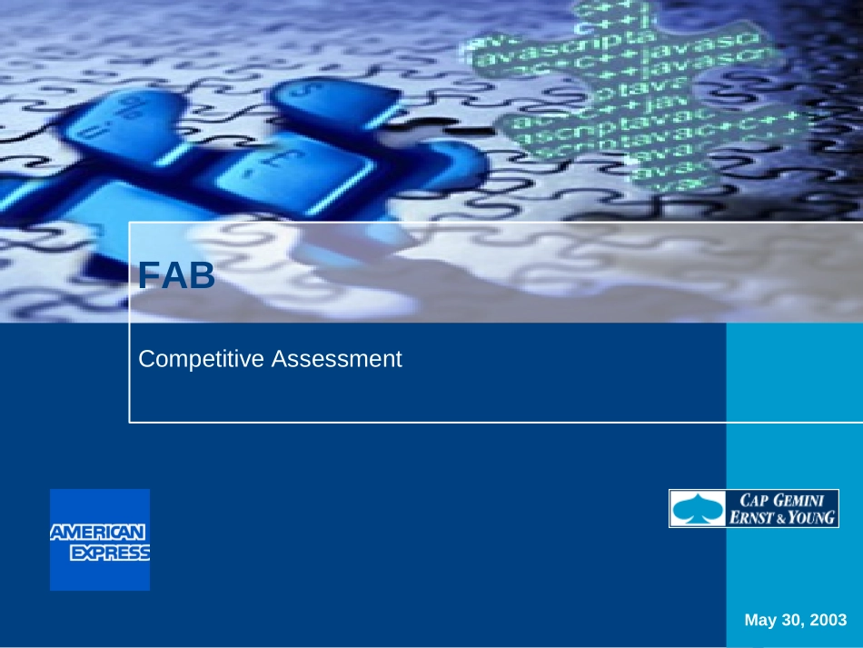 FAB - Competitors Assessment v2.ppt_第1页