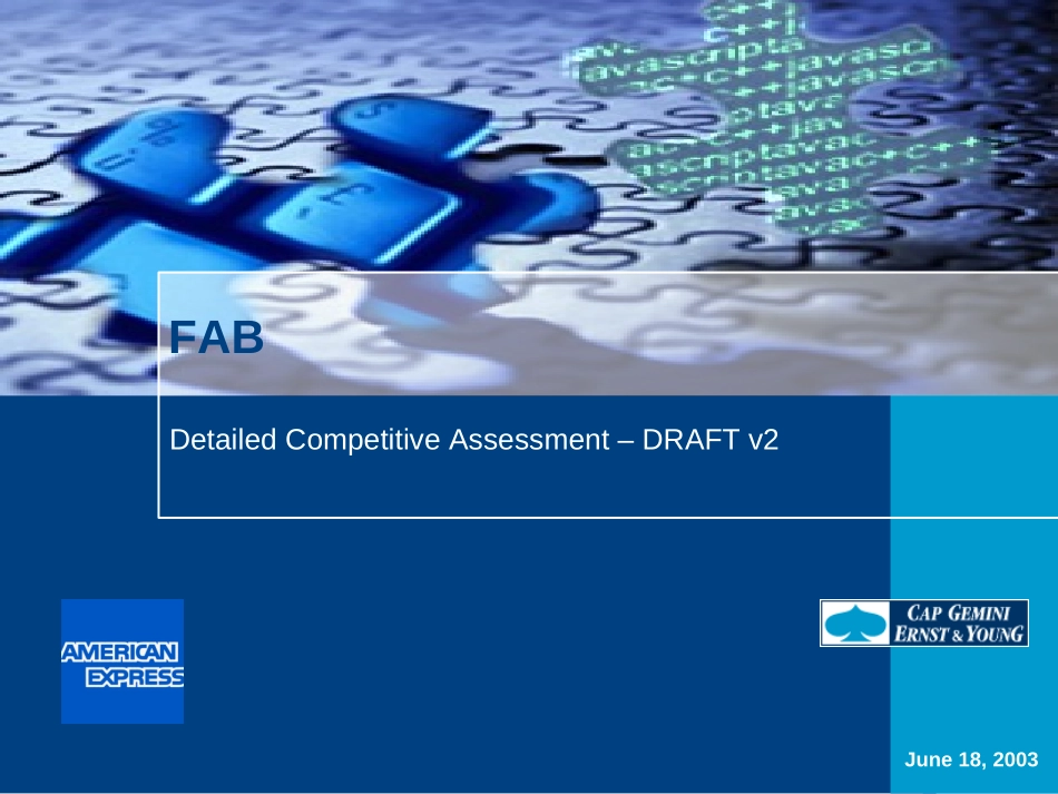 FAB - Detailed Compet Assessm v6.ppt_第1页