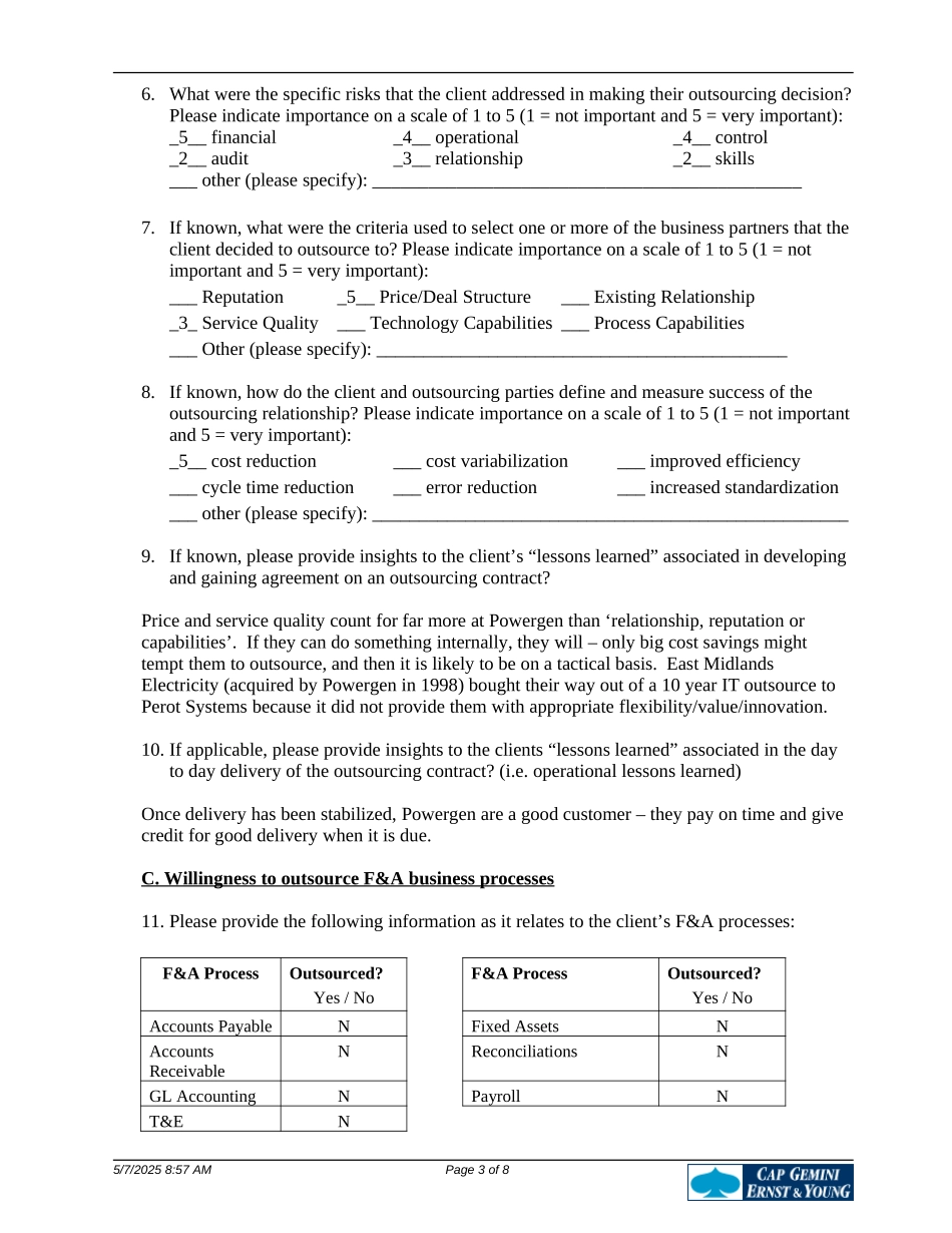 FA Questionnaire - Powergen response.doc_第3页