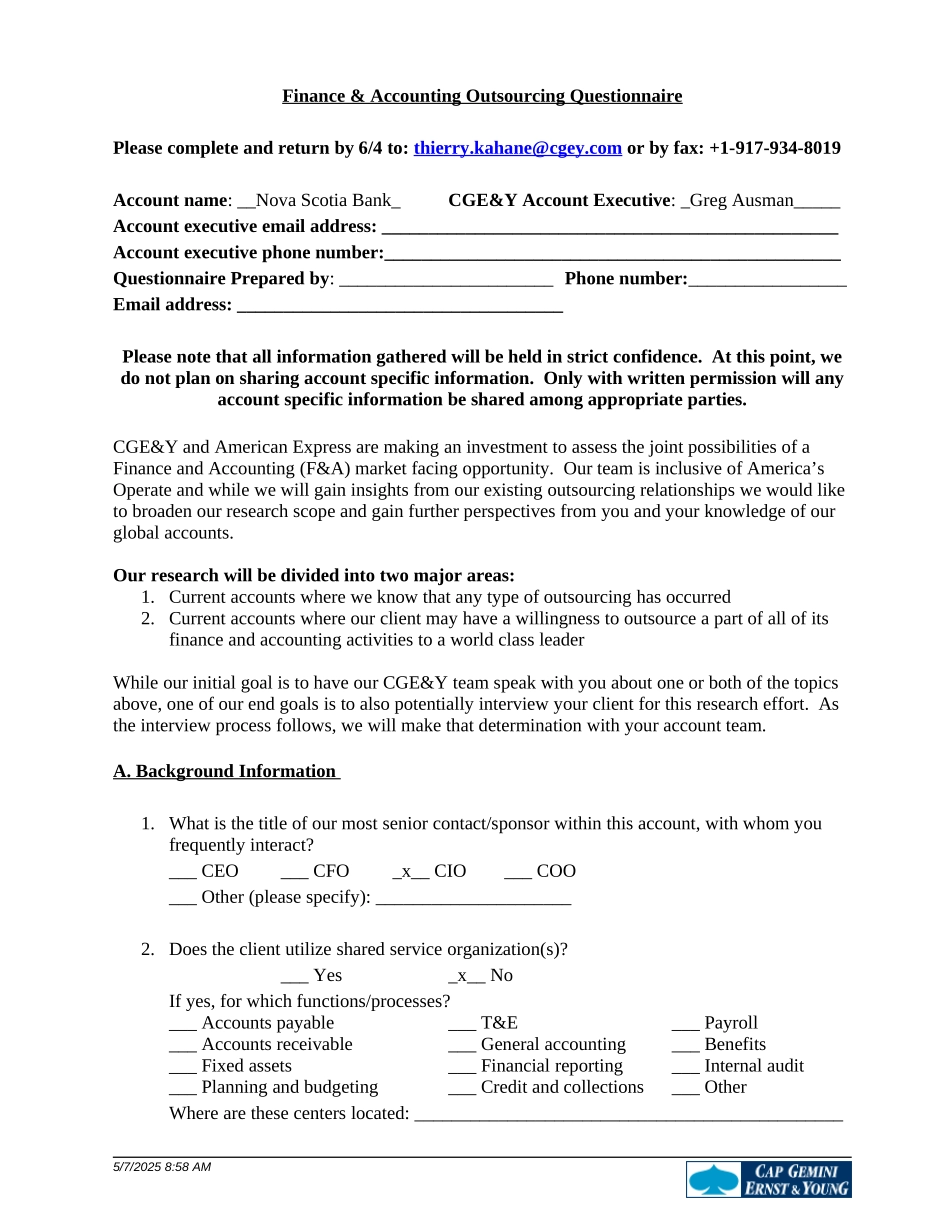 Questionnaire for Account Execs Final - Nova Scotia Response.doc_第1页