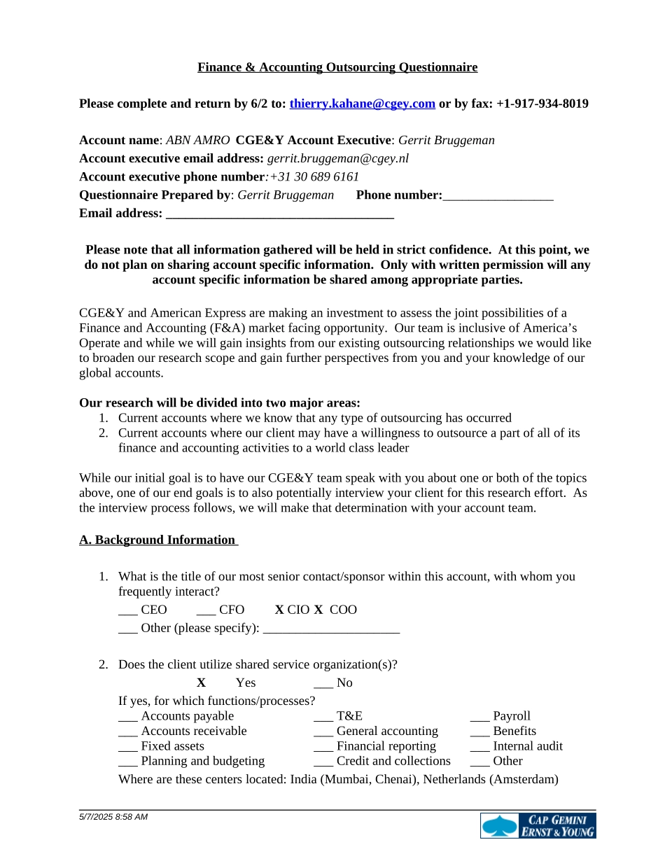 Questionnaire for Account Execs Final ABNAmro.doc_第1页