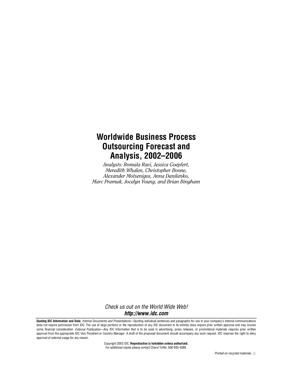IDC Worldwide Business Process  2002 thr 2006.pdf_第1页