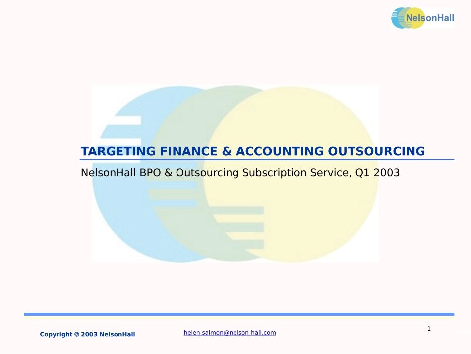 NH_F & A Outsourcing_April 03.ppt_第1页