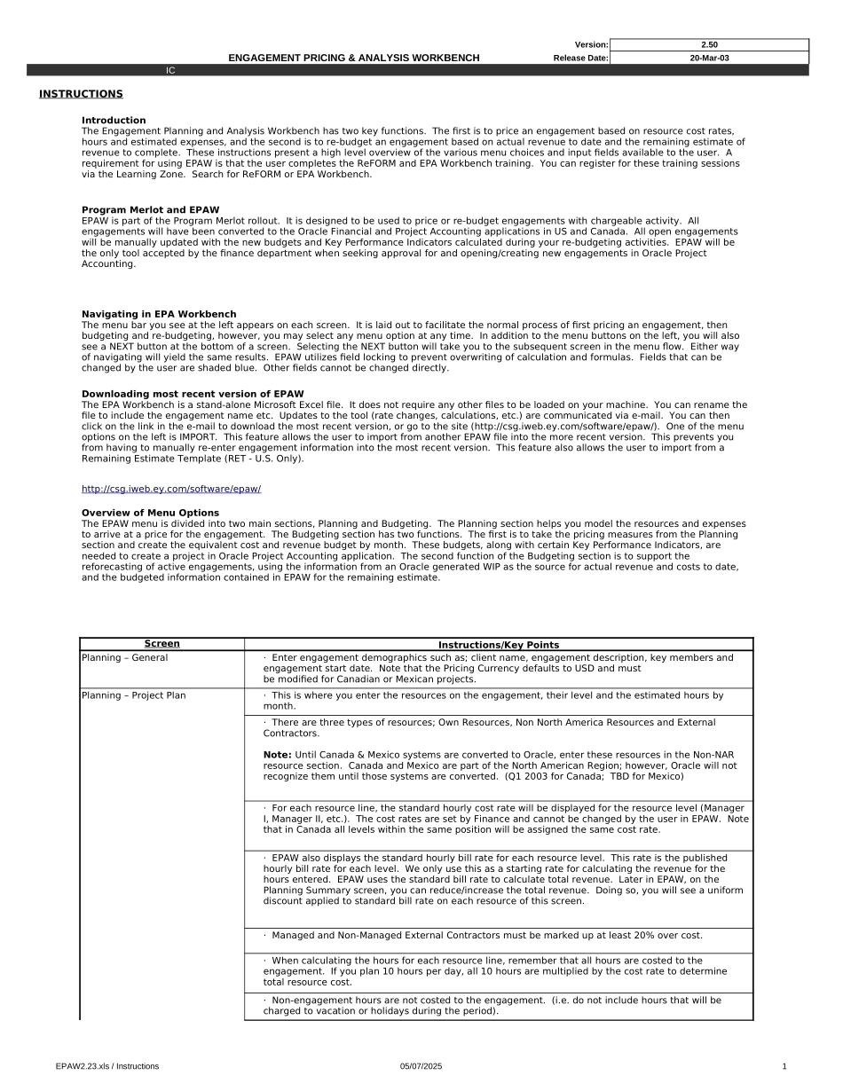 FAB - ERP EPAW Build Estimate.FNL.xls_第1页