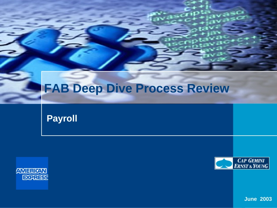 DEEP DIVE - Payroll.FNL.Jul-14-2003.ppt_第1页