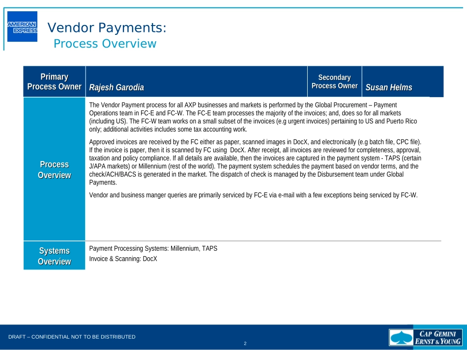DEEP DIVE - Vendor Payments.FNL.Jul-14-2003.ppt_第2页