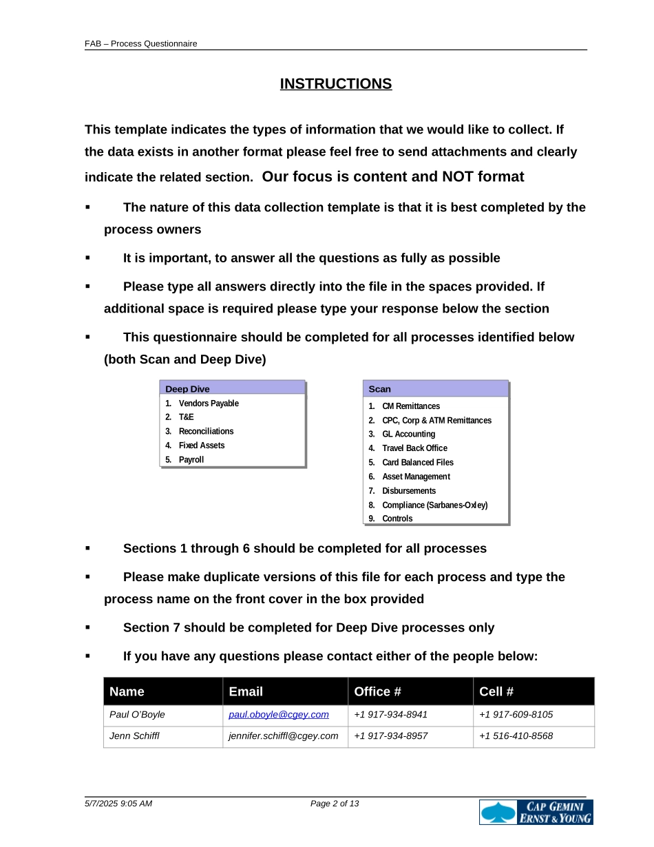 FAB Process Questionnaire Vendors Payable.doc_第2页